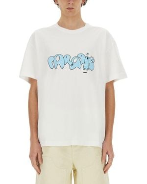 3.PARADIS X Edgar Plans T Shirt - White