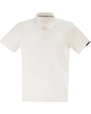 Rrd Stretch Oxford Polo Shirt - White