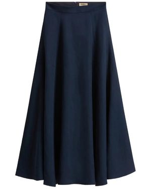 Woolrich Long Skirt - Blue