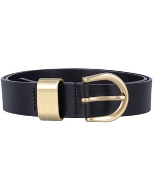 Sessun Sessùn Miloa Leather Belt - Black