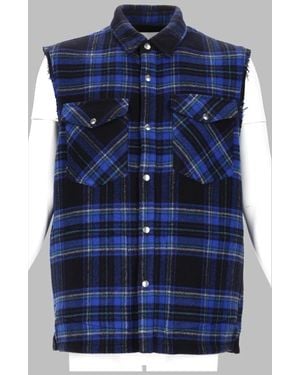Department 5 Camicia Gilet - Blue