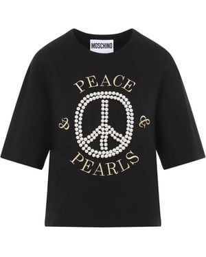 Moschino Cotton T-Shirt - Black
