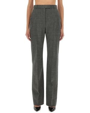 McQueen Wool Trousers - Grey