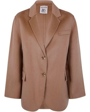 Semicouture "Camelia" Jacket - Brown