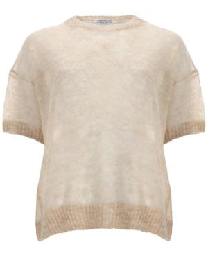 Brunello Cucinelli Maglia - Natural
