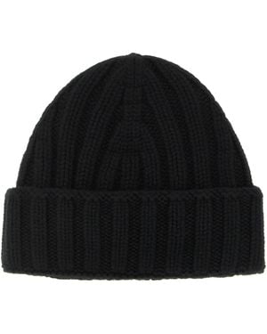 LARMERI STUDIO Cashmere Beanie - Black