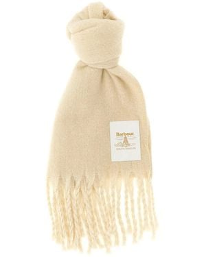 Barbour 'Ellison' Scarf - White