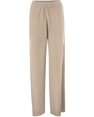 Fabiana Filippi Knitted Trousers - Natural