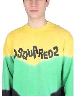 DSquared² D2 Jamaica Sweatshirt - Yellow