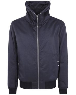 Rick Owens "Dracuflight" Bomber Jacket - Blue