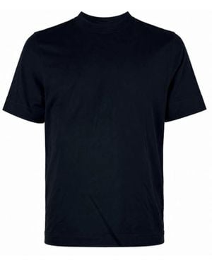 Tagliatore Cotton Tee Shirt - Blue