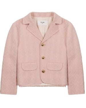 Celine Wool Jacket - Pink