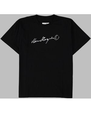 MM6 by Maison Margiela T-Shirt Con Logo - Black