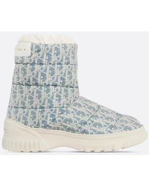 Dior Leather Snow Boots - Blue