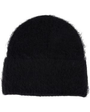 TOTEME Alpaca Beanie - Black