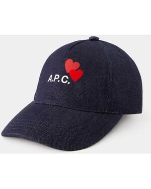 A.P.C. Eden Blondie Cap - Blue