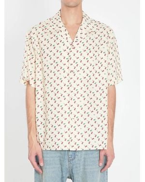 Valentino Garavani Bowling Cherryfic Shirt - White