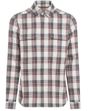 Rick Owens Owens Cotton Shirt - Natural