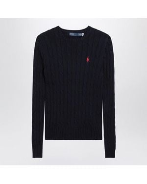 Polo Ralph Lauren Cotton Cableknit Sweater - Blue
