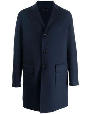 Colombo Cp0034365184 Single Breasted Coat - Blue