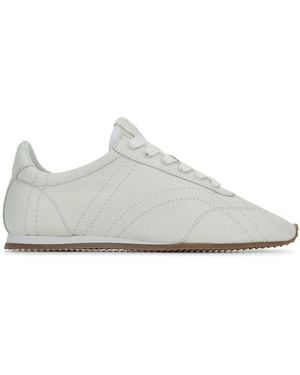 TOTEME Flex Nappa Sneakers - White