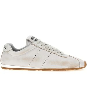 Miu Miu 'Plume' Trainers - White