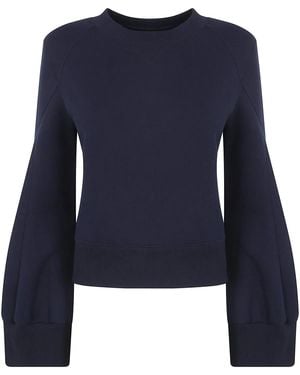 Sacai Sponge Sweat Pullover - Blue