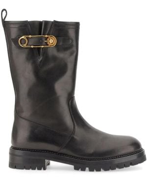 Versace Stivale Safety Pin - Black