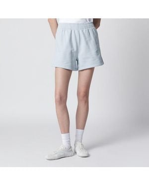 Anine Bing Light Cotton Shorts - Blue