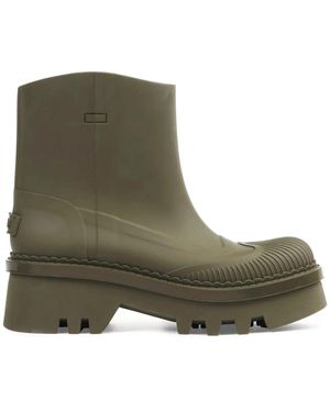 Chloé Raina Grape Leaf Rain Boots - Green