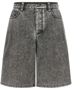 DIESEL 'P-Arlor' Bermuda Shorts - Gray