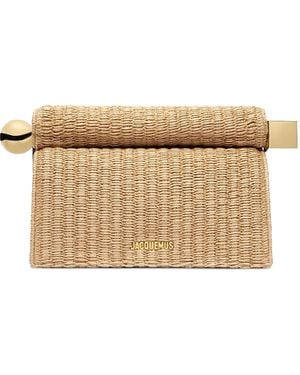 Jacquemus La Pochette Rond Carre - Natural