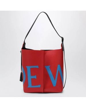 Loewe Large Bilbao Bucket Bag - Red