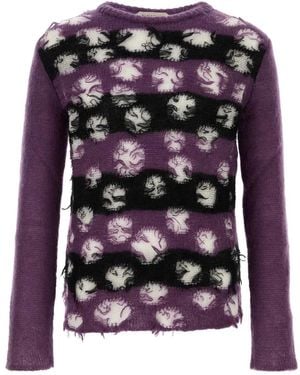 NAMACHEKO Wool Blend Sweater - Purple