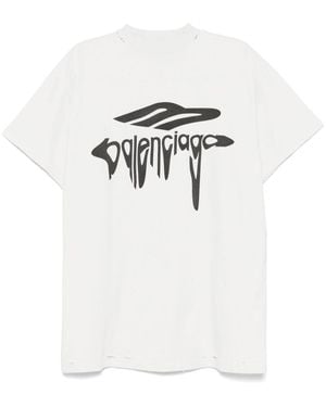 Balenciaga Oversize Tshirt - White