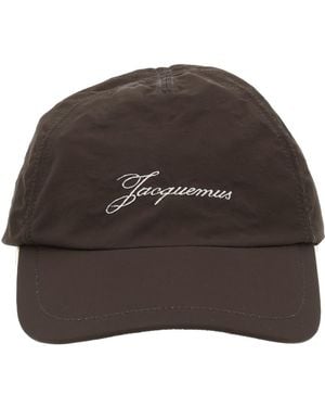 Jacquemus Logo Baseball Cap - Brown