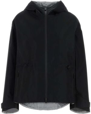 Herno Short Parka - Black