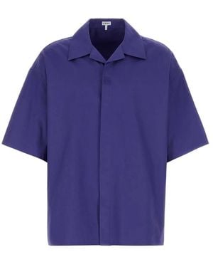 Loewe Short Sleeve Shirt - Blue