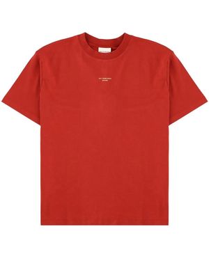 Drole de Monsieur "Slogan" T-Shirt - Red