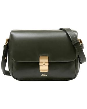 A.P.C. Grace Soft Crossbody - Green