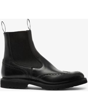 Tricker's Stivaletto Chelsea Boots - Black