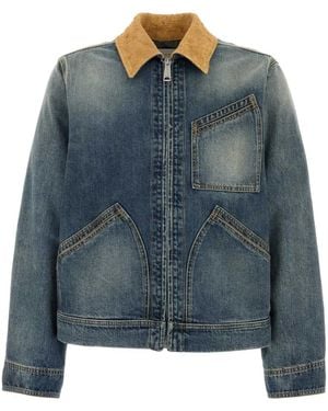 McQueen Denim Workwear Jkt - Blue