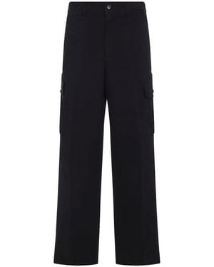Dries Van Noten Paxer Bis Cargo Trousers - Black