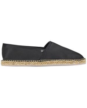 Ferragamo Lamar Gancini Logo Espadrilles - Gray