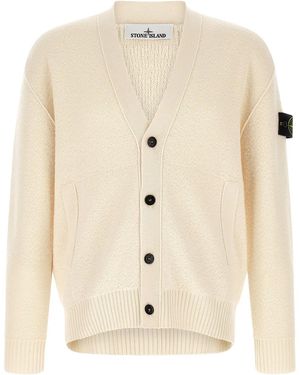 Stone Island '5100010' Cardigan - Natural