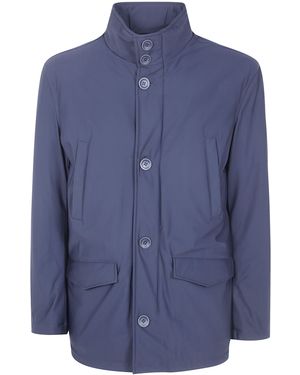 Herno Sub-Zero Stretch Nylon Down Jacket - Blue