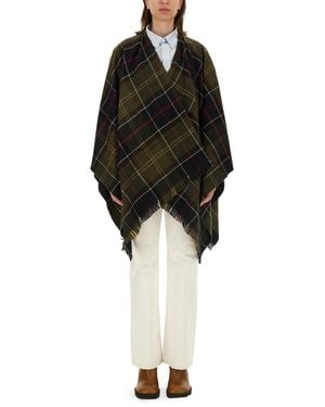 Barbour Tartan Lambswool Scarf - Black