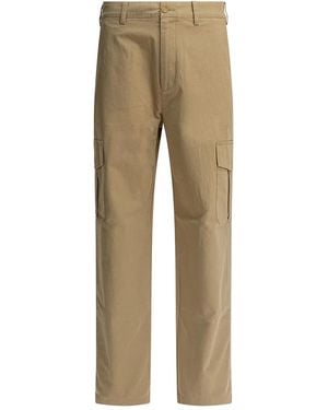 Vince Cotton And Linen Cargo Pants - Natural