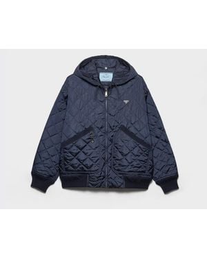 Prada Recycled Polyamide Jacket - Blue