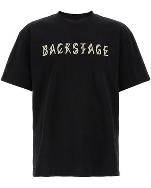 44 LABEL 'Backstage' T-Shirt - Black